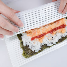 Load image into Gallery viewer, DIY Easy Sushi Roller Mats Washable Reusable Sushi Roll Mold Mat Rice Rolling Maker Roll Pad Kitchen Tool
