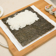 Load image into Gallery viewer, DIY Easy Sushi Roller Mats Washable Reusable Sushi Roll Mold Mat Rice Rolling Maker Roll Pad Kitchen Tool
