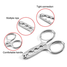 Load image into Gallery viewer, Small Dried Nut Peeler Alloy Melon Seeds Pine Nuts Lazy Artifact Opener Multi-function Pistachio Sheller Peeling Pliers Kitchen Tool
