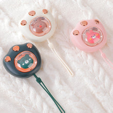 Load image into Gallery viewer, 2400mAh Cute Hand Warmer Electric Hands Heater With 2 Levels Heating Portable USB Heater For Winter Travel Golf Skating
