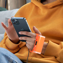 Load image into Gallery viewer, Hand Warmer Bracelet Winter Hand Warmer Pocket Travel Fast Heating USB Rechargeable Household Outdoor Handy Warm
