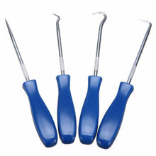 Load image into Gallery viewer, 4Pcs 135mm Car Oil Seal Screwdrivers Set O-Ring Seal Gasket Auto Vehicle Puller Remover Pick Hooks Repair Tools

