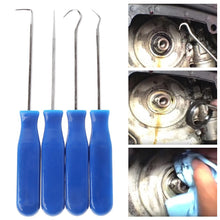 Load image into Gallery viewer, 4Pcs 135mm Car Oil Seal Screwdrivers Set O-Ring Seal Gasket Auto Vehicle Puller Remover Pick Hooks Repair Tools

