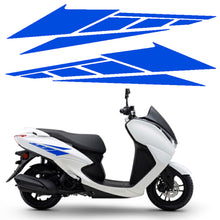 Load image into Gallery viewer, 2Pcs 20cm/28cm Motorcycle PVC Stickers Reflective Decals Accessories for Scooter Tail Box Decoration

