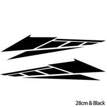 Load image into Gallery viewer, 2Pcs 20cm/28cm Motorcycle PVC Stickers Reflective Decals Accessories for Scooter Tail Box Decoration
