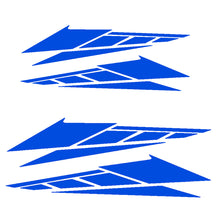 Load image into Gallery viewer, 2Pcs 20cm/28cm Motorcycle PVC Stickers Reflective Decals Accessories for Scooter Tail Box Decoration
