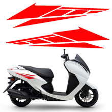 Load image into Gallery viewer, 2Pcs 20cm/28cm Motorcycle PVC Stickers Reflective Decals Accessories for Scooter Tail Box Decoration
