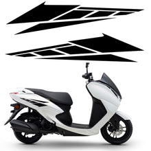 Load image into Gallery viewer, 2Pcs 20cm/28cm Motorcycle PVC Stickers Reflective Decals Accessories for Scooter Tail Box Decoration
