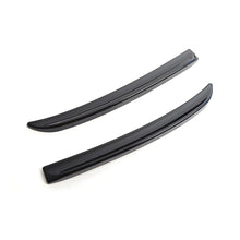 Load image into Gallery viewer, 2Pcs Car Rear Spoiler Extension Lip Fins Spoiler Red Carbon Fiber Black Color Auto Part Styling for Mini Cooper F56 F55
