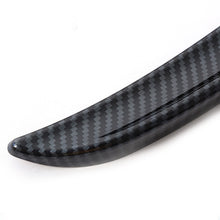 Load image into Gallery viewer, 2Pcs Car Rear Spoiler Extension Lip Fins Spoiler Red Carbon Fiber Black Color Auto Part Styling for Mini Cooper F56 F55
