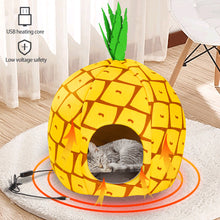 Load image into Gallery viewer, USB Heating Cat Bed Warming Sleeping Bag Electric Warming Bed Dog Heating Mat Puppy Heater Winter House
