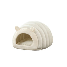 Load image into Gallery viewer, Japanese Style Cat Bed House Cat Thermal Bed Cat Sleeping Bag Deep Sleep Winter Doghouse Cats Nest Cave
