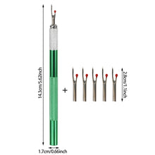 Load image into Gallery viewer, 1set Seam Ripper with 5pcs Replacement Head Sewing Stitch Thread Remover Embroidery Thread Remove Tool DIY Sewing Tools
