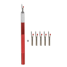 Load image into Gallery viewer, 1set Seam Ripper with 5pcs Replacement Head Sewing Stitch Thread Remover Embroidery Thread Remove Tool DIY Sewing Tools
