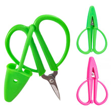 Load image into Gallery viewer, Home Embroidery Needlework Mini Scissors with Cover Sewing Scissors Tailor Scissors Paper Card Cutting Scissors Travel Scissors Sewing Accessories Tools
