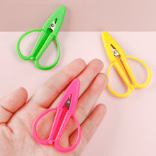 Load image into Gallery viewer, Home Embroidery Needlework Mini Scissors with Cover Sewing Scissors Tailor Scissors Paper Card Cutting Scissors Travel Scissors Sewing Accessories Tools
