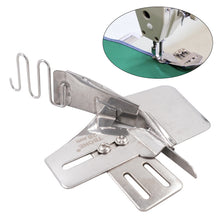 Load image into Gallery viewer, Flat Sewing Machine Binder Accessories Home Sewing Machine Double Fold Angle Binder Attachment Bias Binding Edging Tube Quad Fold Curling Device Sewing Accessories
