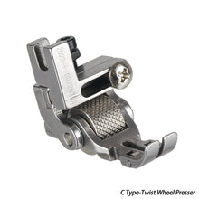 Load image into Gallery viewer, Universal Industrial Sewing Machine Accessories Leather Roller Wheel Presser Foot Flat Car Thick Fabric Clothing Replacement Presser

