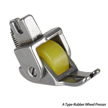 Load image into Gallery viewer, Universal Industrial Sewing Machine Accessories Leather Roller Wheel Presser Foot Flat Car Thick Fabric Clothing Replacement Presser
