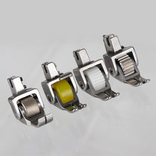 Load image into Gallery viewer, Universal Industrial Sewing Machine Accessories Leather Roller Wheel Presser Foot Flat Car Thick Fabric Clothing Replacement Presser
