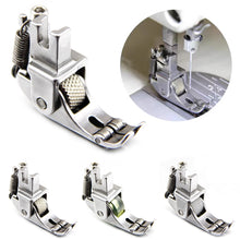 Load image into Gallery viewer, Universal Industrial Sewing Machine Accessories Leather Roller Wheel Presser Foot Flat Car Thick Fabric Clothing Replacement Presser
