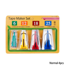 Load image into Gallery viewer, Splicing Cloth Fabric Bias Tape Maker Binding Tool Quilting Sewing 6mm 12mm 18mm 25mm Craft DIY Patchwork Edging Device
