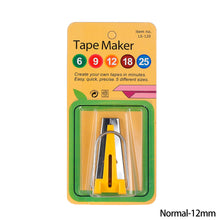 Load image into Gallery viewer, Splicing Cloth Fabric Bias Tape Maker Binding Tool Quilting Sewing 6mm 12mm 18mm 25mm Craft DIY Patchwork Edging Device
