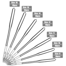 Load image into Gallery viewer, 10pcs/Tube Sewing Machine Needle Household Sewing Machine Replacement Needles Accessories 75/11 80/12 90/14 100/16

