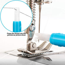 Load image into Gallery viewer, Sewing Machine Needle Installation Tool Automatic Threader Inserter Sewing Quick Threader Needle Threading Tool Sewing Accessories
