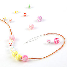 Load image into Gallery viewer, 6pcs/Tube Big Eye Beading Needle DIY Bead Bracelet Needle Jewelry Making Easy Thread Sewing Needles
