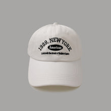 Load image into Gallery viewer, Retro Letter Embroidered Baseball Cap Autumn Winter Fashionable Versatile Cap Casual Adjustable Outdoor Cap
