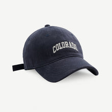 Load image into Gallery viewer, Women Men Fashionable Letter Embroidered Baseball Cap Autumn Winter Versatile Cap Casual Adjustable Outdoor Cap
