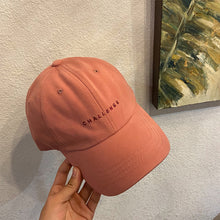 Load image into Gallery viewer, Autumn Winter Versatile Letter Embroidered Baseball Cap Adjustable Casual Breathable Outdoor Cap for Women Men
