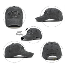 Load image into Gallery viewer, Autumn Winter Three-dimensional Letter Embroidered Cotton Baseball Cap Fashionable Adjustable Casual Outdoor Cap
