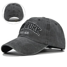 Load image into Gallery viewer, Autumn Winter Three-dimensional Letter Embroidered Cotton Baseball Cap Fashionable Adjustable Casual Outdoor Cap
