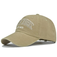 Load image into Gallery viewer, Autumn Winter Three-dimensional Letter Embroidered Cotton Baseball Cap Fashionable Adjustable Casual Outdoor Cap
