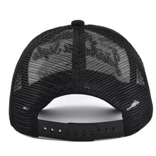 Load image into Gallery viewer, Letter Three-dimensional Embroidered Cotton Baseball Cap Personalized Color Blocking Adjustable Breathable Casual Outdoor Cap

