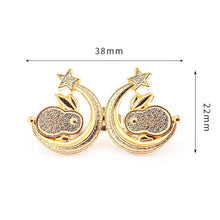 Load image into Gallery viewer, Sewing Free Button Adjustable Tightening Waist Clip Vintage Metal Cheongsam Fasten Buckle Skirt Pants DIY Clothing Accessories
