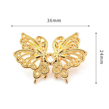 Load image into Gallery viewer, Sewing Free Button Adjustable Tightening Waist Clip Vintage Metal Cheongsam Fasten Buckle Skirt Pants DIY Clothing Accessories
