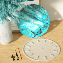 Load image into Gallery viewer, Clock Silicone Mold Handmade Crafts Round Clock Epoxy Resin Molds DIY Wall Hanging Clock Jewelry Making Tools Supplies
