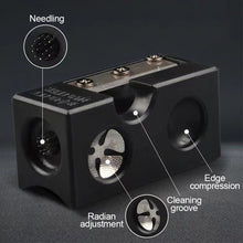 Load image into Gallery viewer, Billiard Cue Multi-Functional Leather Head Repair Tool Head Cleaning Polishing Needling Tool Sharpener Shape 8-In-1 Billiard Equipment
