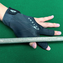 Load image into Gallery viewer, 1pc professional billiard gloves three-finger thin breathable high-grade non-slip snooker gloves
