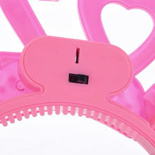 Load image into Gallery viewer, 2024 New Year Glowing Headband with LED Light Flashing Hair Band Kids Girls Hair Accessories New Year Decoration
