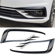 Load image into Gallery viewer, 2Pcs Car Front Bumper Fog Light Grille Wind Knife Cover Trim Custom Kit For VW Golf 7.5 MK7.5 2018 - 2020
