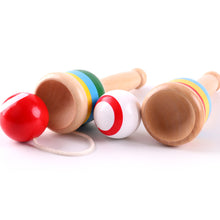 Load image into Gallery viewer, Wooden Skills Cup Throw and Catch Ball Traditional Game for Kids Hand Eye Coordination Educational Game Exercise The Brain
