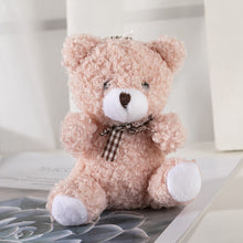 Load image into Gallery viewer, 11cm Cute Bear Plush Toys Stuffed Blush Bear Toys Bag Car Key Pendant Kids Girls Toy Birthday Gifts Mini Animal Plush Doll Keychain Pendant
