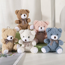 Load image into Gallery viewer, 11cm Cute Bear Plush Toys Stuffed Blush Bear Toys Bag Car Key Pendant Kids Girls Toy Birthday Gifts Mini Animal Plush Doll Keychain Pendant
