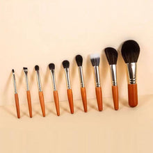 Load image into Gallery viewer, 9pcs/set Mini Portable Makeup Brushes Skin Friendly Soft Eye Shadow Blusher Brush Makeup Brushes Set Makeup Tools
