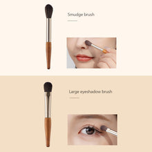 Load image into Gallery viewer, 9pcs/set Mini Portable Makeup Brushes Skin Friendly Soft Eye Shadow Blusher Brush Makeup Brushes Set Makeup Tools
