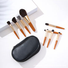 Load image into Gallery viewer, 9pcs/set Mini Portable Makeup Brushes Skin Friendly Soft Eye Shadow Blusher Brush Makeup Brushes Set Makeup Tools

